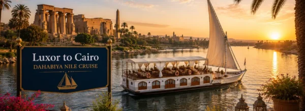Dahabiya Nile Cruise from Luxor to Cairo